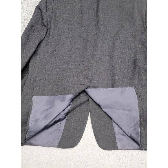 Brooks Brothers Blazer Mens 48R Gray Brooksease Worsted Wool Single Vented USA - Picture 8 of 14